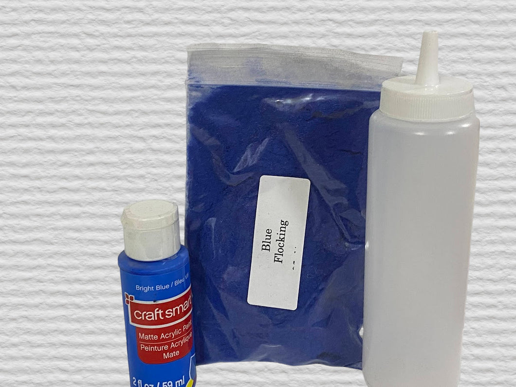 Blue Flocking Kit