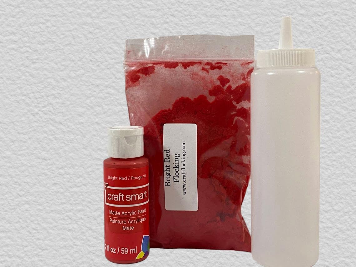 Reiniger Flocking Bright Red Flocking Kit – Flocking Unlimited