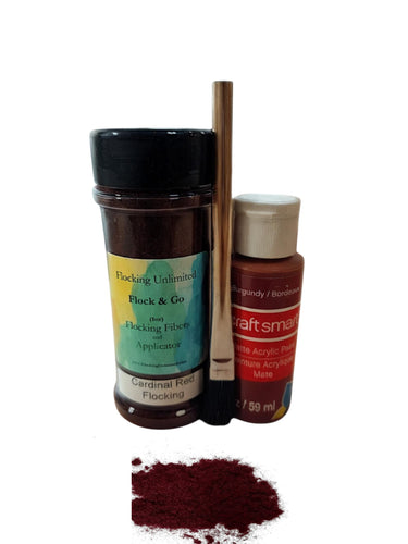 Flock and Go Flocking Kit (Cardinal Red)