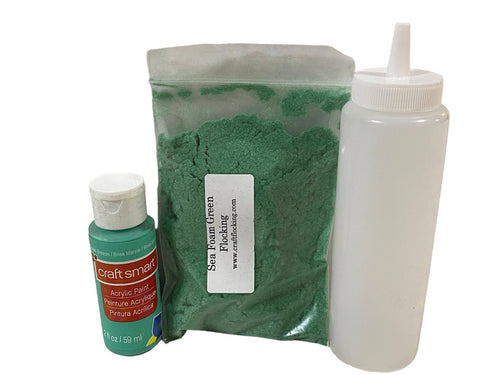 Sea Foam Green Flocking Kit