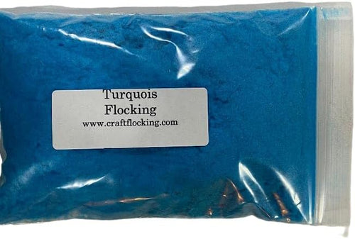 Turquois Flocking