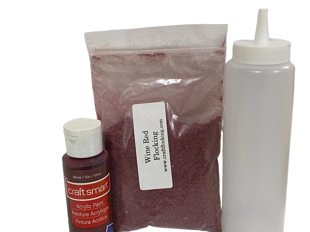 Wine Red Flocking Kit – Flocking Unlimited