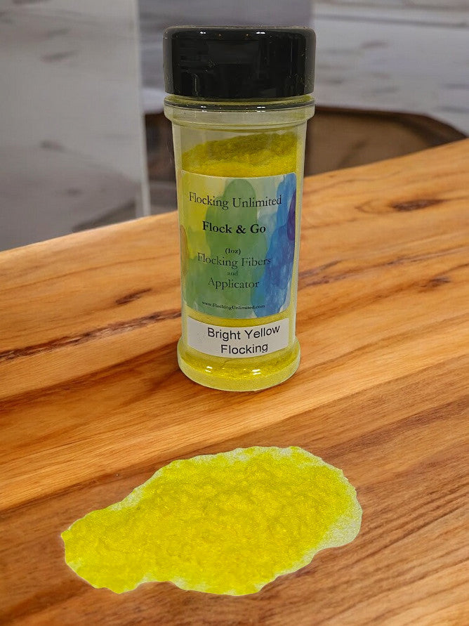 Flock & Go  Flocking and Applicator all in One (Bright Yellow)