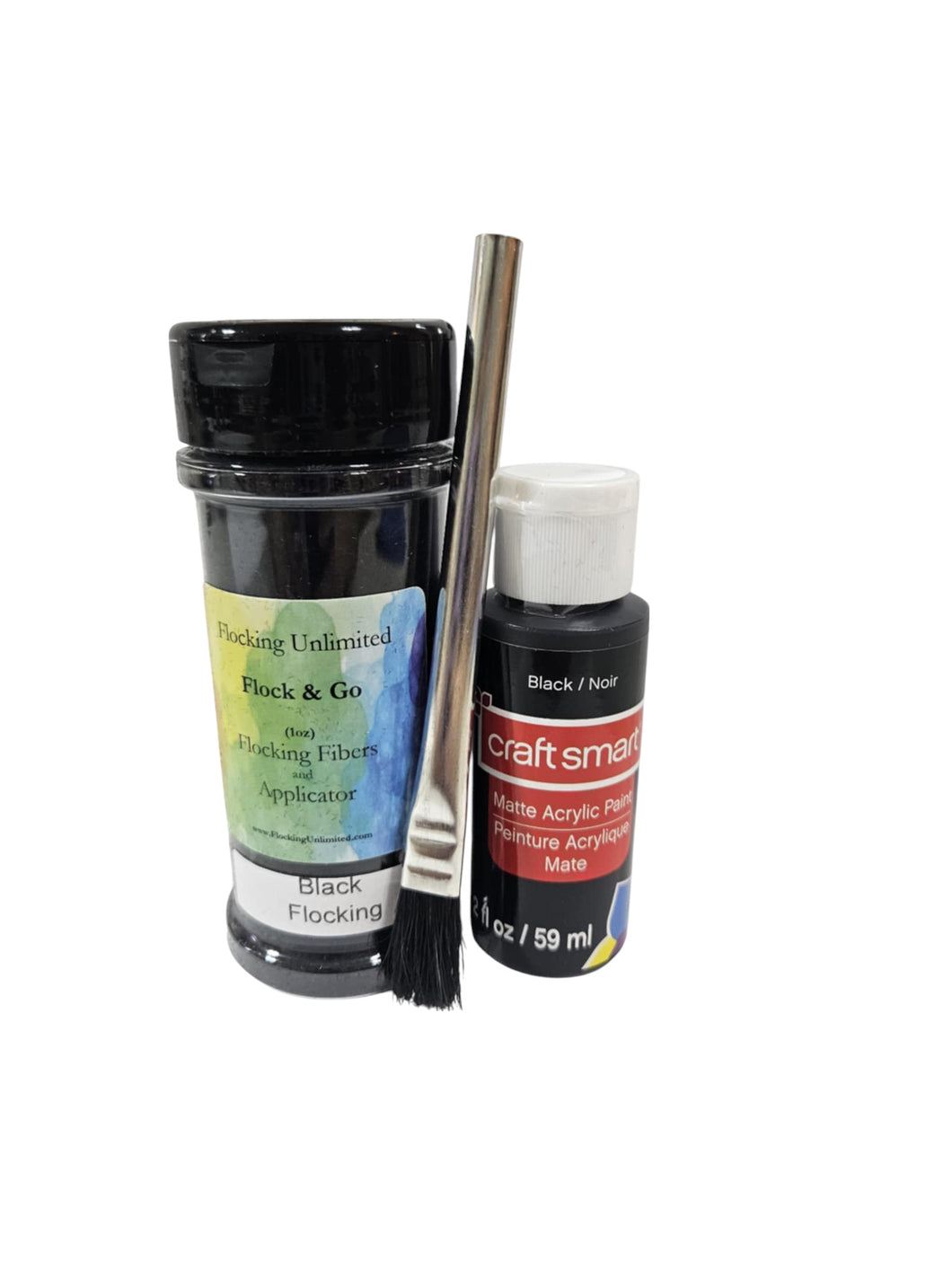 Flock and Go Flocking Kit (Black)