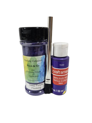 Flock and Go Flocking Kit (Deep Purple)