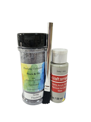 Flock and Go Flocking Kit (Gray)