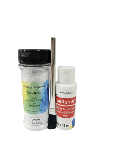 Flock and Go Flocking Kit (White)