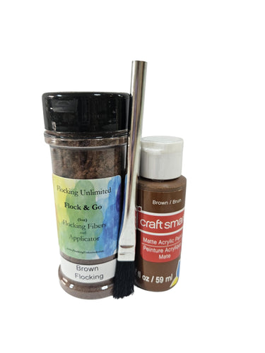 Flock and Go Flocking Kit (Brown)