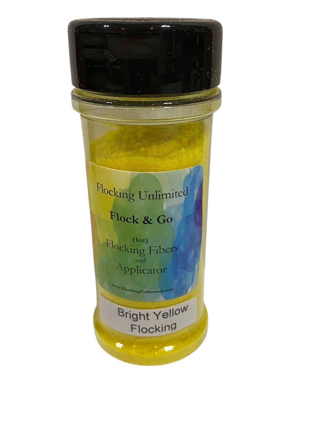 Flock & Go Flocking and Applicator all in One (Bright Yellow ...