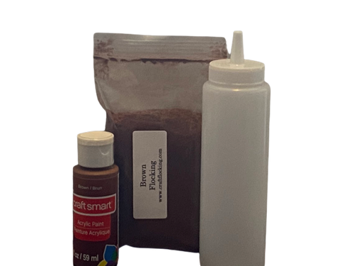 Brown Flocking Kit