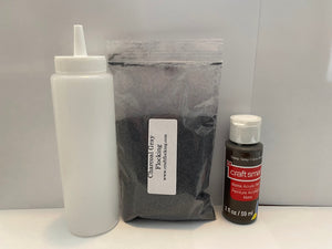 Charcoal Gray Flocking Kit