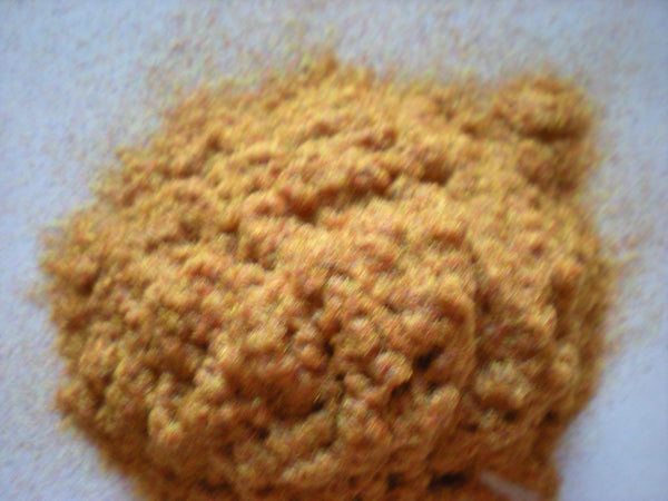 Golden Brown Flocking
