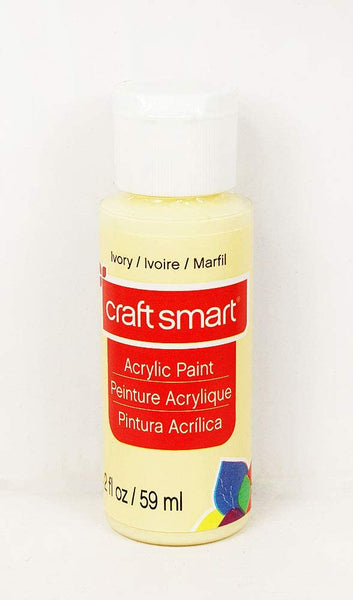 Craft Smart Acrylic Paint 2 Fl.oz. 1 Bottle (Ivory) … – Flocking Unlimited