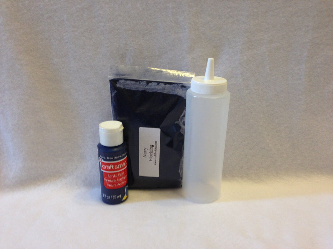 Navy Blue Flocking Kit