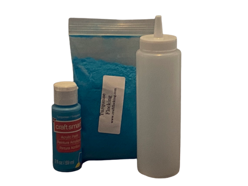 Turquoise Flocking Kit