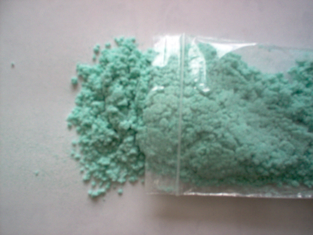 Teal Blue Flocking